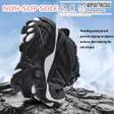 Littleplum Snow Boots for Women-Warm Fur Line Anti Slip Womens Winter Boots-Fashion Ankle Booties Sneakers for Outdoor Hiking (6, Dark Blue)