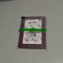 Egofine 4x6 Picture Frame Made of Solid Wood with Plexiglass, Display Pictures 3x4.5 and 3.5x5 with Mat or 4x6 Without Mat for Tabletop and Wall Mounting, Dark Red