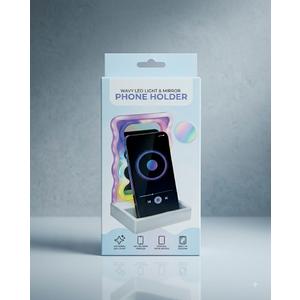 wavy Led Light Phone Holder Pack of 2