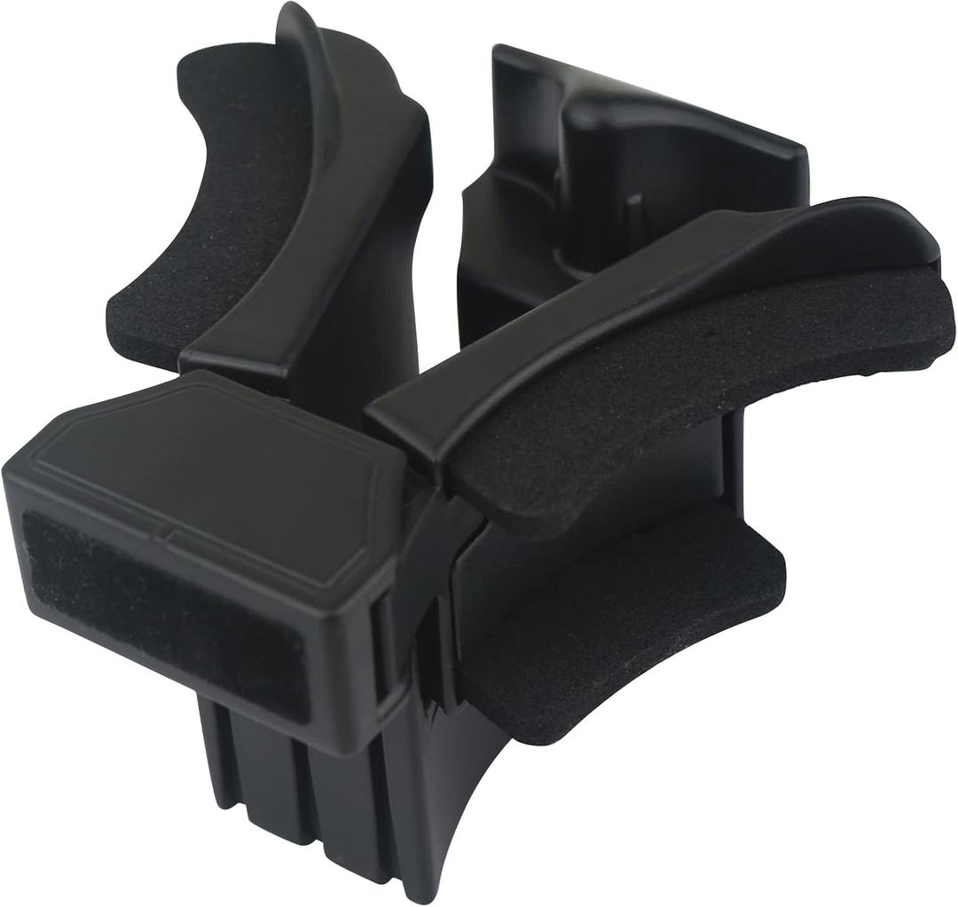 Center Console Cup Holder Insert Divider Compatible with Lexus GX470 2003-2009 LX570 2008-2015 LX470 Toyota Land Cruiser 2000-2007 Replaces 55633-60050