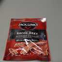 Jack Link's Bacon Jerky, Hickory Smoked - Flavorful Ready to Eat Meat Snack with 11g of Protein per Serving, Made with 100% Thick Cut Real Bacon, Protein Snack, Keto Friendly, 2.5 oz.