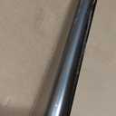 Ivilon Decorative Window Curtain Rod - Carved Square Finials, 1 1/8 in Rod, 28 to 48 in. Satin Nickel