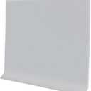 PRO FLEX Light Gray Vinyl Wall Base 6 inch X 80 ft - Super Strong Peel and Stick Adhesive Back - Flexible Self Stick Trim - Easy Install Floor Base With Toe