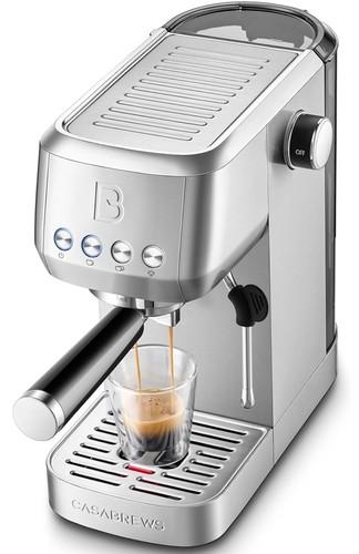 CASABREWS 3700 Essential Espresso Machine 20 Bar Cappuccino Latte Machine Silver