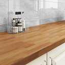 Livelynine Butcher Block Countertop Contact Paper Waterproof Wallpaper Light Wood Contact Paper for Countertops Peel and Stick Table Covers Kitchen Counter Island Desk Countertop Vinyl Wrap 15.8X78.8