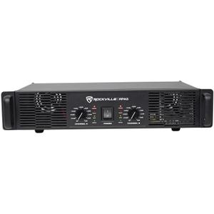 Rockville RPA5 1000W Peak / 400W RMS 2-Channel Power Amplifier, Rack Mountable - Perfect for Live Sound, Pro Audio, DJs
