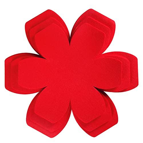 BYKITCHEN Larger & Thicker Pan Protectors, Set of 12 and 3 Different Sizes, Felt Pot Pan Separators, Pot Dividers Savers for Stacking and Protecting Your Cookware