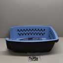 Petmate Pet Porter Fashion Dog Kennel 26", Parisian Blue & Black, for Pets 20-25lbs, Made in USA