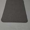 Bath Mat,Ultra Thin Bathroom Rugs,Rubber Bath Mats for Bathroom,No Slip Bath Rugs,Quick Dry,Machine Washable,Low Pile,Absorbent,Shower Outside,Sink,Home Decor Accessories.Grey,1'5"x2'3"(17x27Inch)