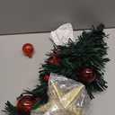 24inch Green Fiber Optic Christmas Tree,Prelit Artificial Tabletop Christmas Tree,Star,Butterfly and Ball Ornaments for Best Holiday Home Decorations,2 Foot