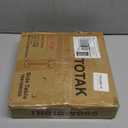 TUTOTAK Tall Round Side Table, Small End Table, Beside Table, Drink Table, Pedestal Side Table, livingroom, White TB01BW065