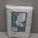 EMEMA Natural Linen Blackout Curtains 72 inch Long 2 Panels Set for Bedroom Back Tab Thermal Insulated 100% Black Out Drapes Pinch Pleated Hooks Room Darkening Window Curtain for Living Room