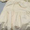 Floerns Women's Plus Size Wrap Front Sweetheart Neck Ruffle Cap Sleeve A Line Dress XXL White