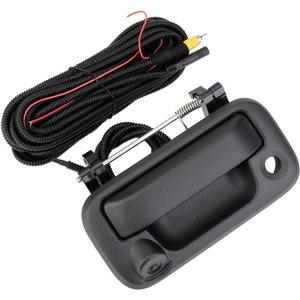 Ford Rear View Backup Camera Tailgate Handle Compatible with 2004-2014 F150 2008-2016 F-250/F-350/F450/F550,Car Tailgate Door Handle Replacement Camera (Color:Black)