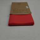 Henoyso 24 Pcs School and Home 2 Pocket Folders with 4 Clear Inner Pockets Plastic Heavy Duty Homework Folders Parent Teacher Communication for Student Home Office Classroom,11 x 9 Inch (Red)