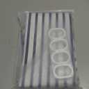 Blue Gray Boho Shower Curtain 60Wx72H Abstract Grey Bohemian Modern Leaves Mid Century Minimalist Plant Bathroom Decor Contemporary Simple Neutral Bath Curtain Fabric Polyester 12 Pack Hooks