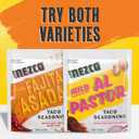 6 x Mezco Taco Seasoning, Medium Fajita Asada Flavor, Great with Chicken, 1 oz (EXP 03/19/26)