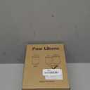 2PK 25 Lbs total 50 Lbs Stainless Steel Dog Food Storage Container with Airtight Wooden Lid & Ceramic Bone Handle, Large Metal Dog Food Bin for Dogs & Cats, Keep Fresh, Easy to Clean