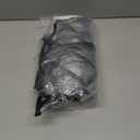 Universal Clear Stroller Rain Cover, No-zip Waterproof Stroller Cover - Food Grade EVA, Baby Travel Weather Shield, Breathable Rain Cover for Most Single Strollers, Joggers Accessories for Rain, Black