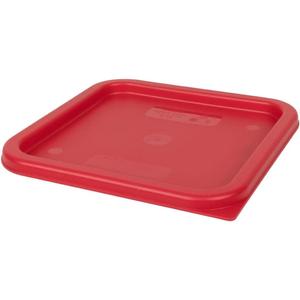 Cambro Medium Polyethylene Square Lids, fits 6 and 8 qt. containers, Pack of 6
