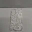 MOSNOVO Case for Samsung Galaxy S25 Ultra, [Buffertech 6.6ft Military-Grade Drop Protection] [Anti Peel Off Tech] Clear TPU Bumper Phone Case Cover Design - White Dragon