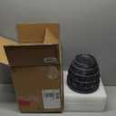 Kokrose Black Terracotta Vase, Black Vases Home Decor for Centerpieces, Large Vintage Rustic Flower Vase for Home Decor, Pottery Ceramic Vases, Table Top Fireplace Mantel Decor (11.2"H))