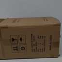 SWINHOM 3 Inch Full Memory Foam Mattress Topper, Ventilated Foam Topper with Cooling Cover, Mattress Pad with 18'' Deep Pocket, White