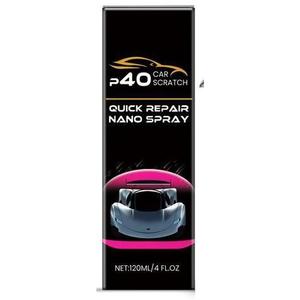 P40 Car Scratch Quick Repair Nano Spray,Quick Paint Restoration,Instant Invisible Scratch Remover,Multifunctional Coating Renewal Agent Spray for All Cars & Surfaces