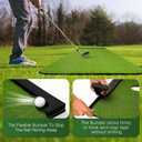 Wekin Golf Putting Green 3x10ft/4x10ft Thickening Indoor Golf Turf Game Set