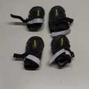 QUMY Dog Shoes for Large Dogs, Medium Dog Boots & Paw Protectors for Winter Snowy Day, Summer Hot Pavement, Water-Resistant in Rainy Weather, Outdoor Walking, Indoor Hardfloors Skid-Resistant Sole (Size 8: 3.0''x3.3"(W*L) (Pack of 4))