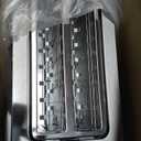 Mueller UltraToast Full Stainless Steel Toaster 4 Slice, Long Extra-Wide Slots for Bagels and Waffles, 6 Browning Levels, LED Display, Cancel/Defrost/Reheat Functions & Removable Tray, Kitchen Gadgets