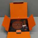 R300 CD Player Portable Bluetooth Desktop Retro CD Players for Home,Without Speakers, Rechargeble Battery Small Compact Vintage CD Player,SPDIF Out,Brown