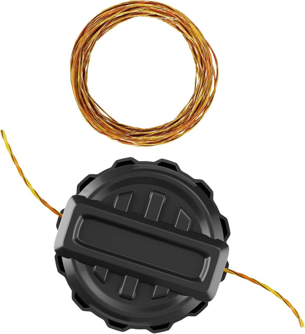 DWO1DT995 String Trimmer Head Replacement for DCST922, DCST925, DCST970, DCST920, DCST990  1 Trimmer Head and 2 Trimmer Lines