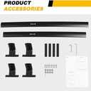 220 LBS Aluminum Roof Rack Cross Bars Fit for 2020-2025 Cadillac XT6