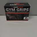 AntiSlip Workout Grips, Ergonomics Workout Rubber Gym Grips Pads, Suitable for Men and Women Weightlifting, Deadlift, Fitness Training and Exercise, Protect Your Gymnastics Hand Grips (Black)