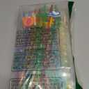 24Pcs Beach Drinking Straws Beach Ball Pool Summer Birthday Party Supplies Decorations with 2Pcs Cleaning Brushes