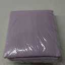 Amazon Basics Lightweight Super Soft Easy Care Wrinkle-Free Microfiber 4-Piece Bed Sheet Set with 14-Inch Deep Pockets, Full, Frosted Lavender, Solid