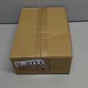 Fruit Bowl, Stackable Wall Mounted Fruit Basket of Smooth Wood Lid with 4 Banana Hanger Hooks, Metal Kitchen Counter Organizer for Snack, Fruit and Vegetable Storage, 11.8 * 7.9 * 8.5 Inches (Large x2, Dark Brown)