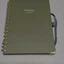 AHGXG 2026 Planner, Weekly and Monthly, 2026 Calendar, Jan 2026 - Dec 2026, Hardcover with Monthly Tabs, 100 GSM Thick Paper, for Women School Home Office Supplies, 6" X 8.38", Sage Green