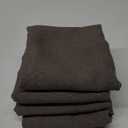Home Brilliant 20x20 Pillow Covers Outdoor Throw Pillow Shams Grey Cushion Covers, 20 inches, 50 cm, Pack of 4, Dark Grey