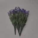 Flojery Artificial Lavender Flowers with Silk Flocked Fake Lavender Plant for Wedding Home Table Centerpiece Decor-Pack of 4