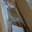 63-Inch Long Console Table with LED Light, Farmhouse Sofa Table Behind Couch, Wooden Console Table for Entryway Hallway Entrance Living Room, Brown