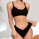 FGZ Bra and Panty Sets for Women Seamless Bralettes Lingerie Sexy Sets Comfortable Sports V Neck Bras Panty Thongs Sets (Small,)