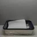 Stainless Steel Cat Litter Box with Lid | XL Extra Large Litter Box for Big Cats | Metal Litter Boxes High Sided | Enclosed Anti-Urine Leakage, Include Litter Mat and All-Metal Litter Scoop (Dark Gray)