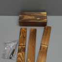 Lineshading 21 Inch Lent Decor Easter Large Wood Cross Unfinished Standing Cross He Is Risen Outdoor Cemetery Decorative Jesus Christ Catholic Crafted Wall for Home Wedding Communion Church Decor