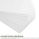20 Pack White Foam Boards 12x16.5 inch, 3/16" Thick Foam Core Board for Projects, White Bulk Poster Board for Signboards, A3 Styrofoam Boards Sheets Perfect for Crafts, Art, Display