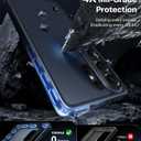 TORRAS for Samsung Galaxy S26 Ultra Case, [12FT Military-Grade Protection] Slim Case for Samsung S26 Ultra Case Thin, Matte Translucent Black, Thin, 6.9'' Guardian Series
