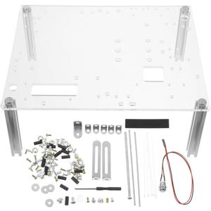 HOMSFOU Open Air Pc Case Bracket Micro ATX Motherboard Stand Open Frame Computer Case Compact Design for Component Testing and Custom Builds
