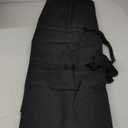 Urbanstand 52 Inch Large Duffle Bag for Travel Camping Sport Equipment Storage Bag with 2-way Lockable Zippers (Black)