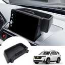 Autorder Center Console Dash Organizer for 2023-2026 Honda Pilot Accessories Dashboard Insert Tray with Cellphone Holder Storage Box with Anti-Slip Mat